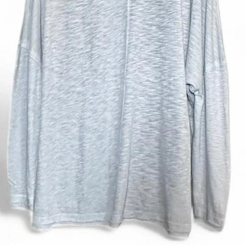 NWT Free People Light-Weight Heathered Grey Tunic